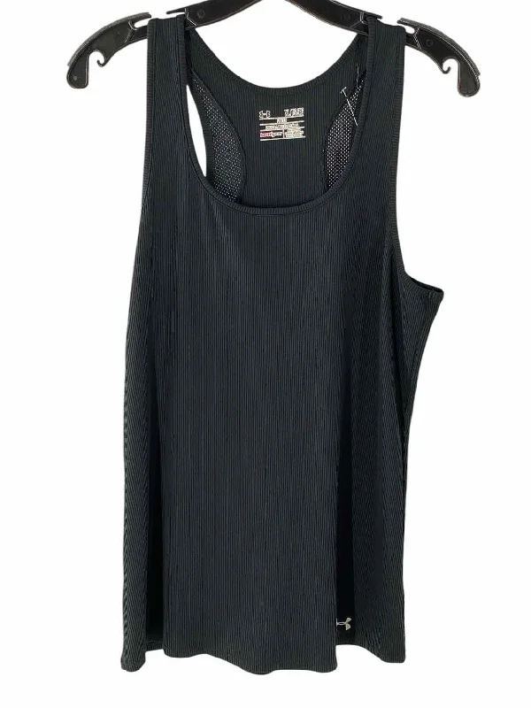 Under Armour Size XL Black Athletic Tank Top soft pink tank