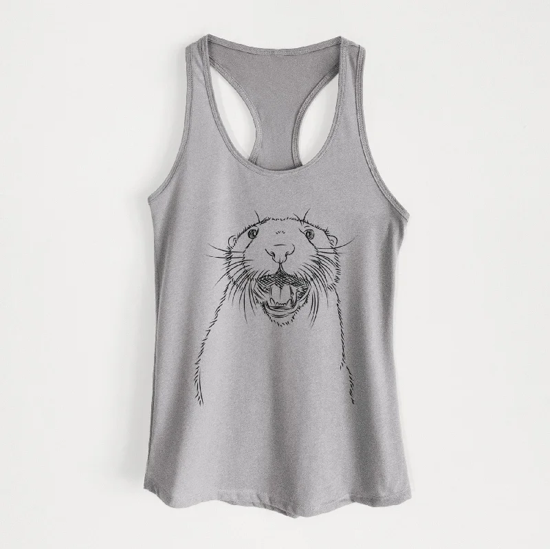 Jasper the River Otter - Women's Racerback Tanktop seamless tank top