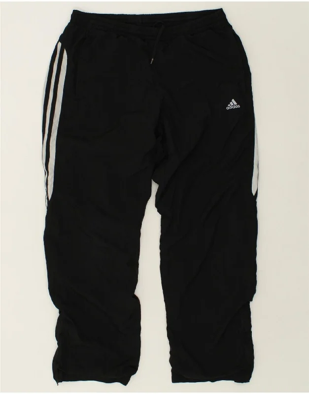 ADIDAS Womens Tracksuit Trousers UK 10 Small Black