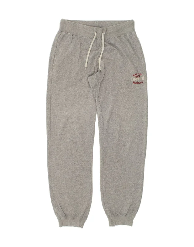 CHAMPION Womens Tracksuit Trousers Joggers UK 14 Large Grey Cotton