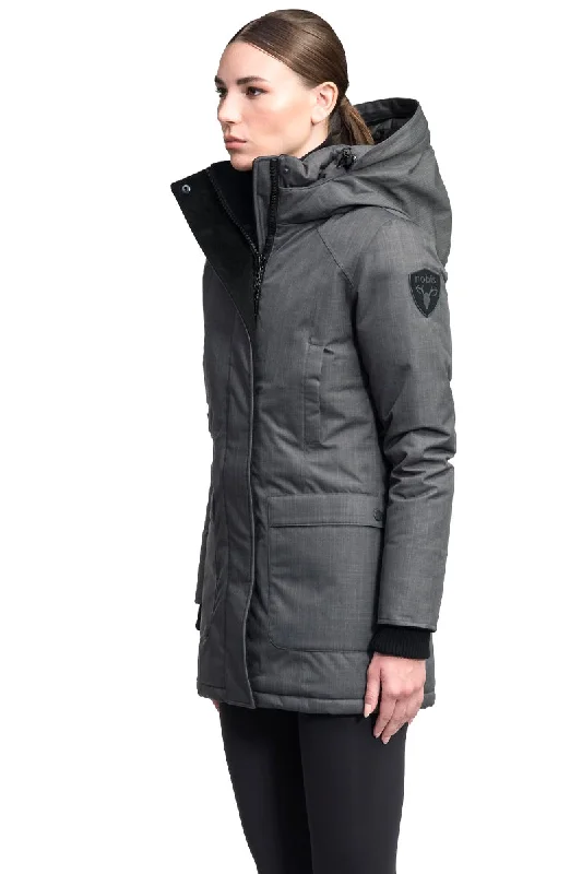 Carla Furless Women's Parka Steel Grey