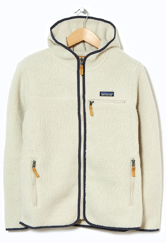 Patagonia Retro Pile Women's Hoodie - Pelican