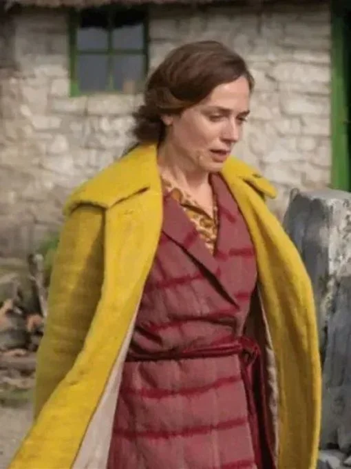 The Banshees of Inisherin Kerry Condon Yellow Coat