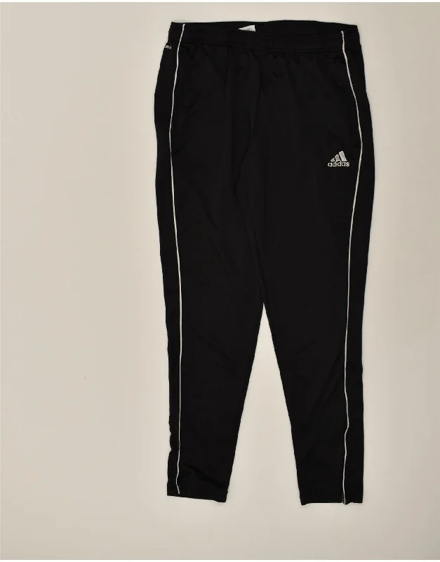 ADIDAS Womens Tracksuit Trousers UK 18 XL Black Polyester