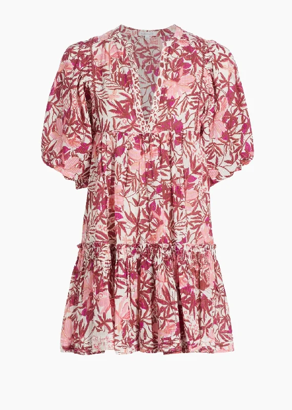 Aria Mini Dress Pink Orchid