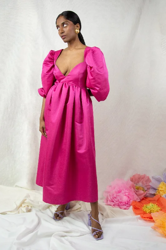 Hemera Fuschia Dress