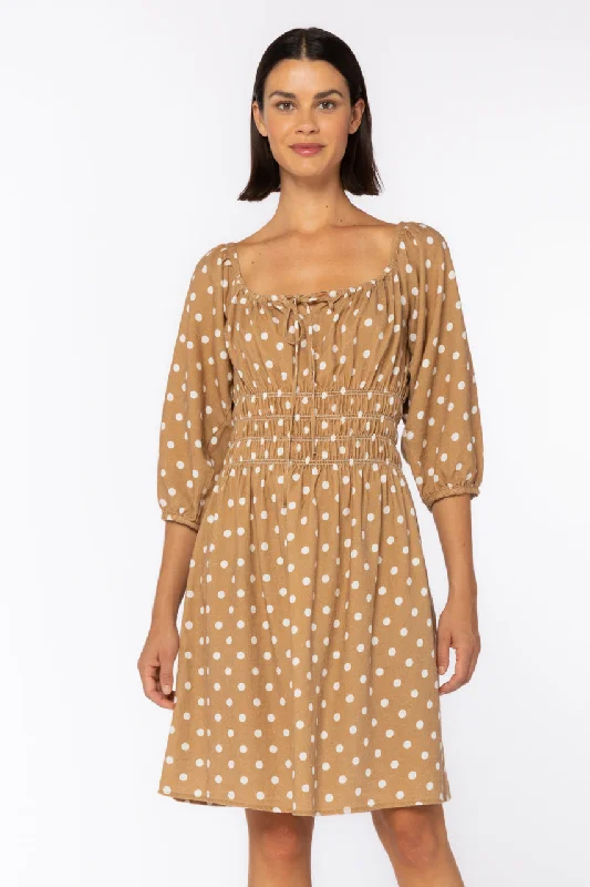 Janet Polka Dot Dress