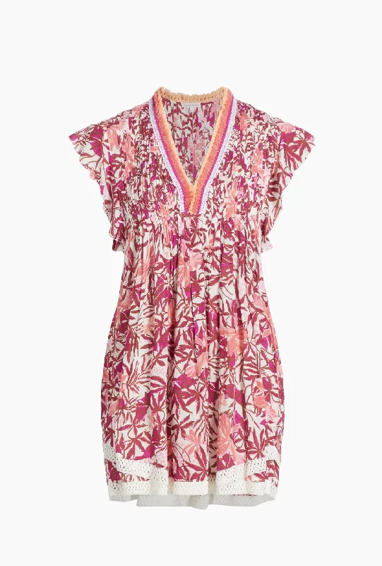 Mini Dress Sasha Pink Orchid