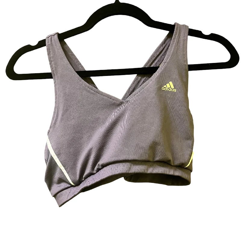 Adidas Purple Sports Bra Size L