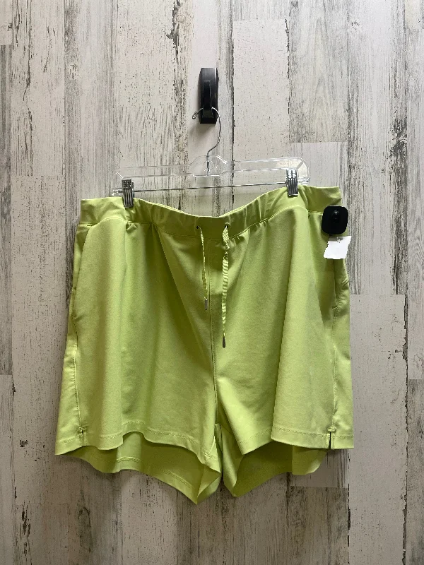 Athletic Shorts By Old Navy In Green, Size: 3x