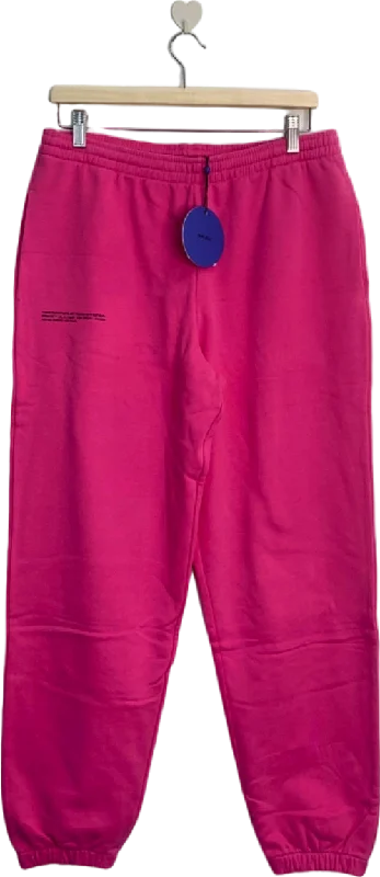 PANGAIA FLAMINGO PINK 365 Signature ORGANIC COTTON Track Pants UK L