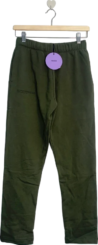 PANGAIA Rosemary Green Organic Cotton Slim Leg Track Pants XS