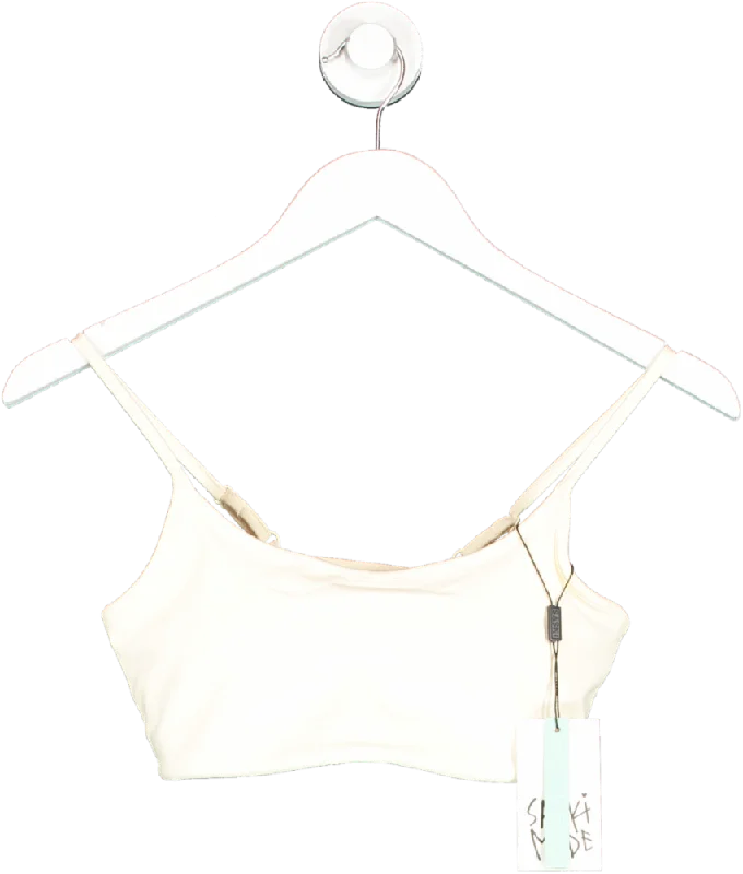 SASKI Cream Balance Sports Bra UK S