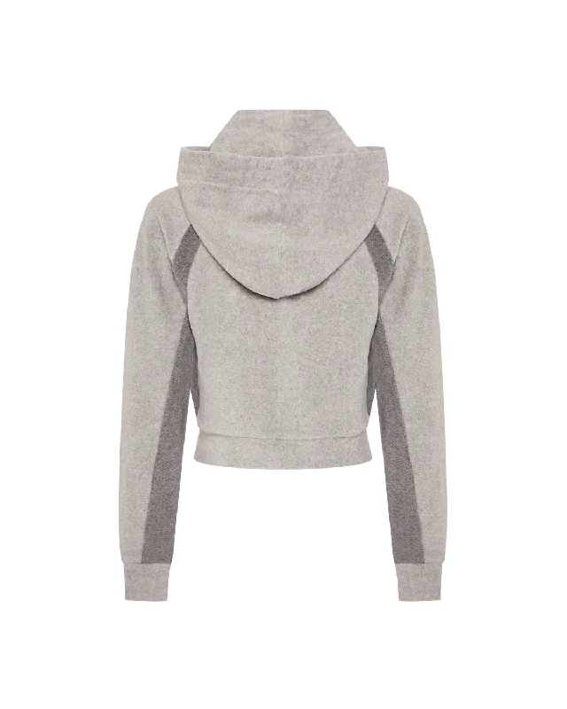 Women's TS Star Terry Towelling Track Top - Grey