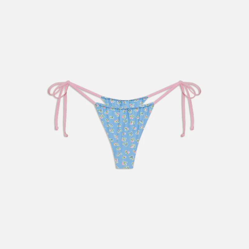 Frankies Bikinis Tia Bottom - Blue Hawaii