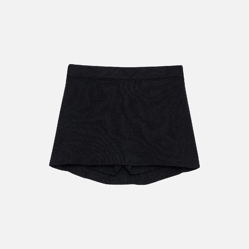 Frankies Bikinis Marialla Knit Skort - Black