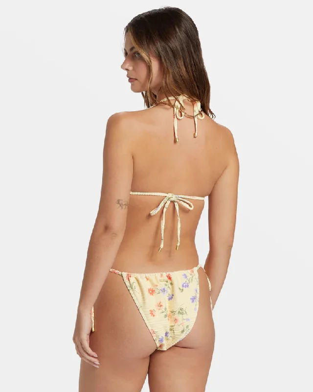 Kismet Bells Tie Side Bikini Bottoms - Yellow