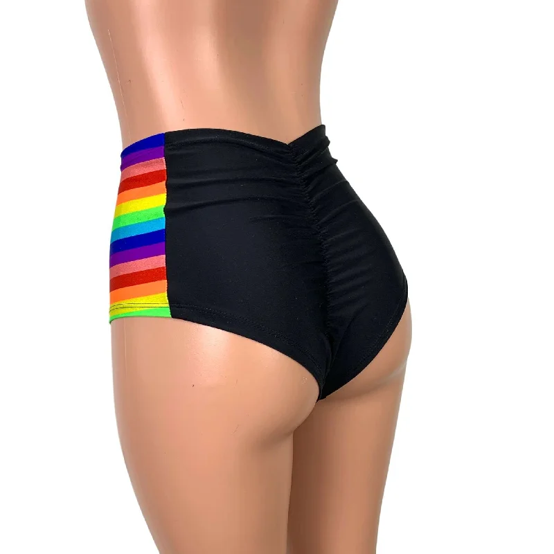 Rainbow Pride Scrunch Bikini