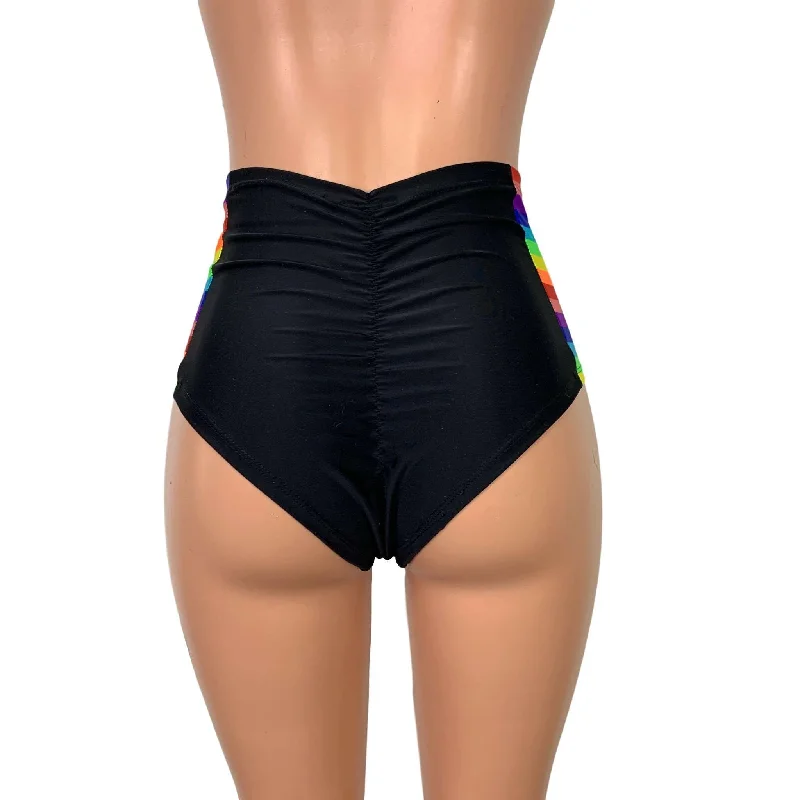 Rainbow Pride Scrunch Bikini