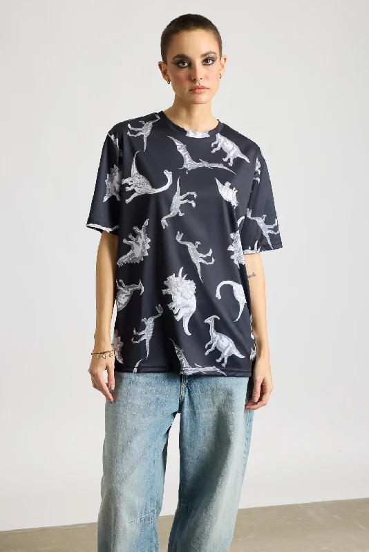 Printed Women's T-Shirt - Dinosaurs