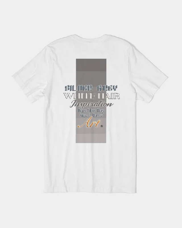 Asian sister with silver grey hair Unisex Jersey Tee | Bella + Canvas