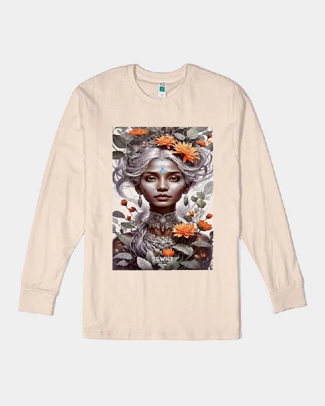 Blossom Indian Grey sister Unisex Long Sleeve Tee | Lane Seven