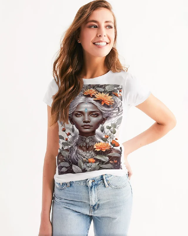 Blossom Indian Grey sister Women's All-Over Print Tee