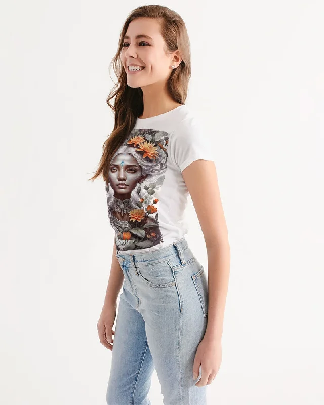 Blossom Indian Grey sister Women's All-Over Print Tee