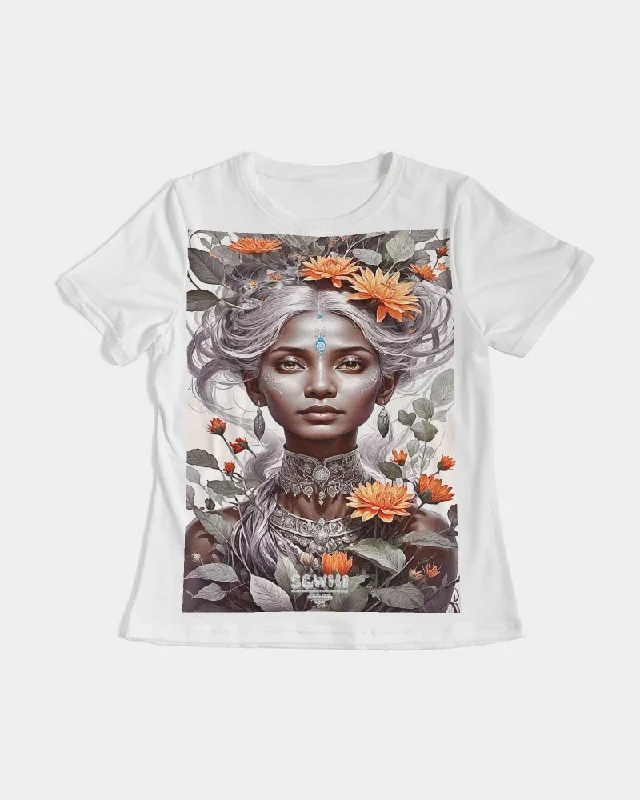 Blossom Indian Grey sister Women's All-Over Print Tee