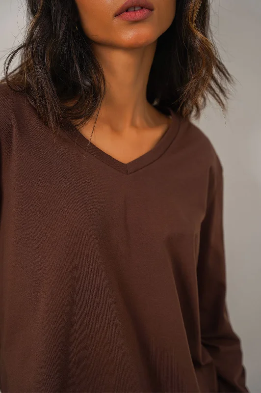 CASUAL V-NECK T-SHIRT