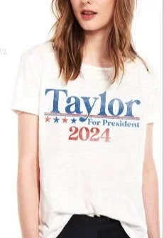 ELECTION TEE TS: White / M