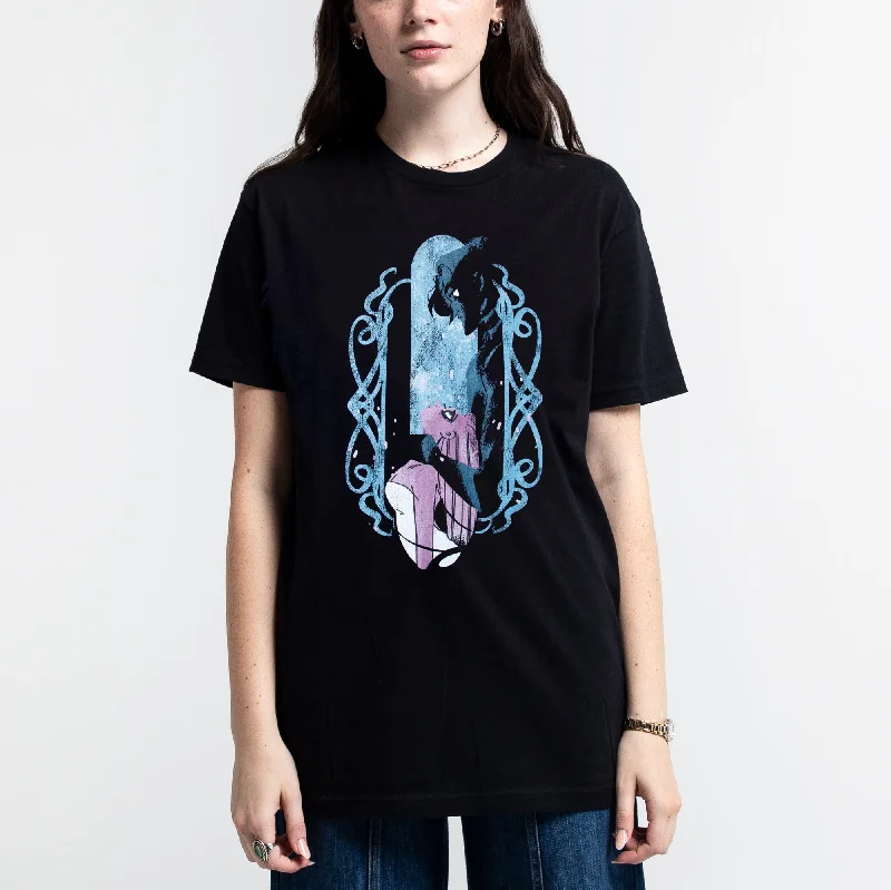 Hades & Persephone Gaze Black Tee