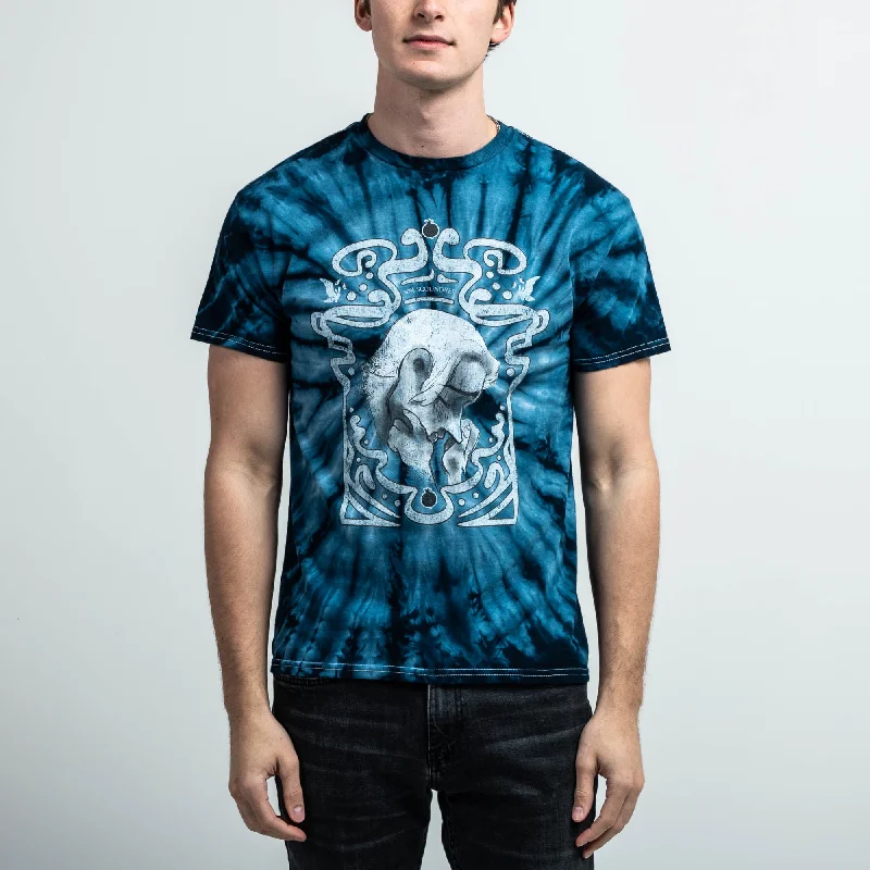 Hades The Scoundrel Blue Tie Dye Tee