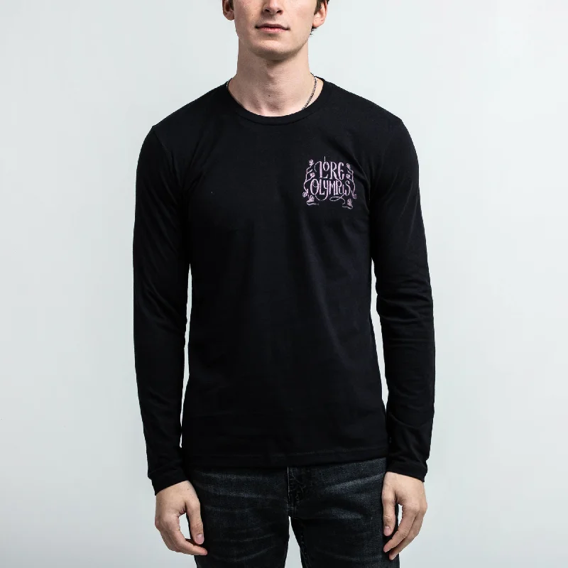 Persephone Among The Trees Black Long Sleeve