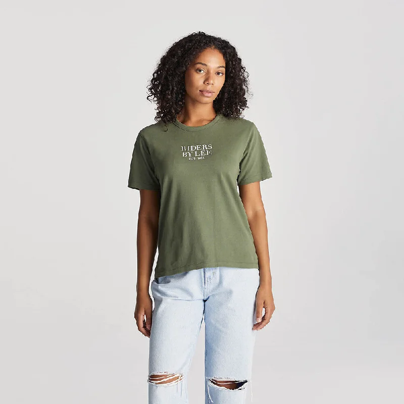 RIDERS CLASSIC TEE EVERGREEN