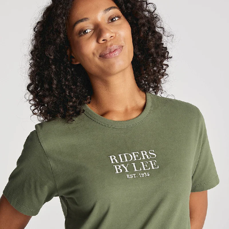 RIDERS CLASSIC TEE EVERGREEN