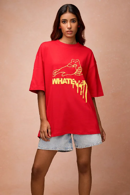 Women's Whatever! Red T-Shirt