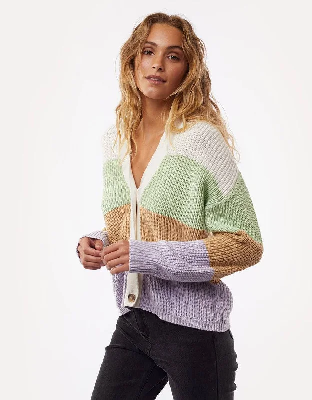 ALL ABOUT EVE MULTI KNITTED CREW