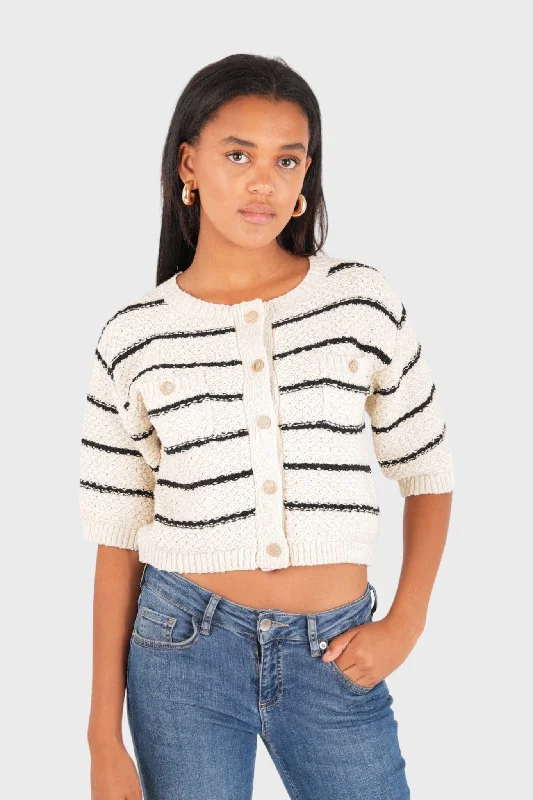 ""Camilla"" sweater striped