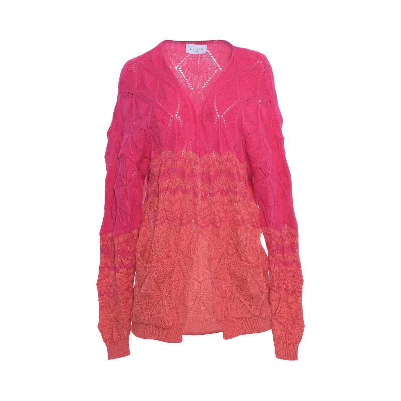 Gaelle Women's Pink Cardigan