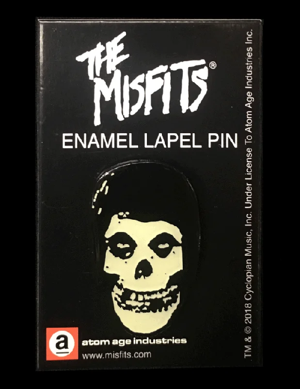 Misfits Glow in the Dark Hooded Fiend Enamel Pin