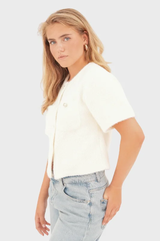 ""Penelope"" top white