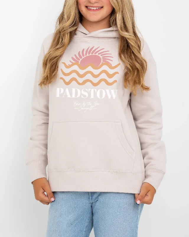 Padstow Hoodie in Bone