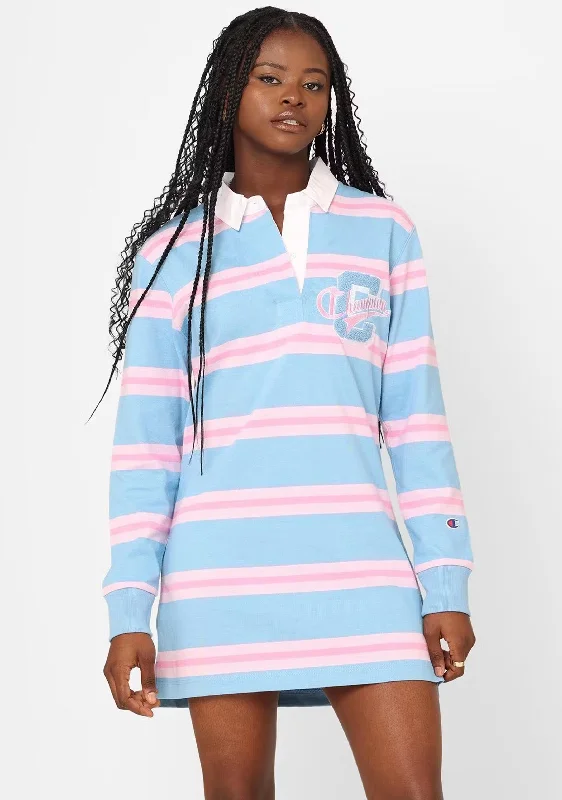 Champion Women's Heritage Rugby Dress L/S <br> CRE3N 7V5