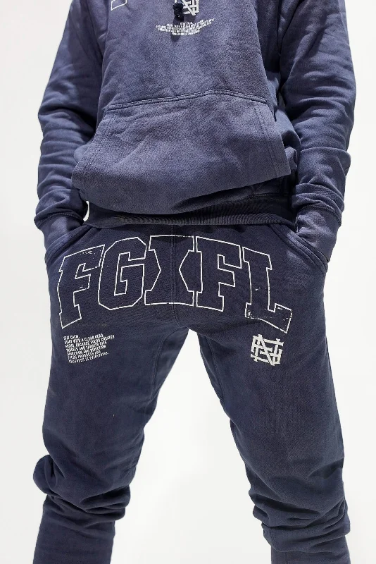 ARCH HOODIE - NAVY