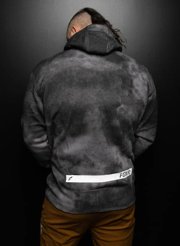 KNOCKOUT SWEATSHIRT - BLACK WEAR & TEAR