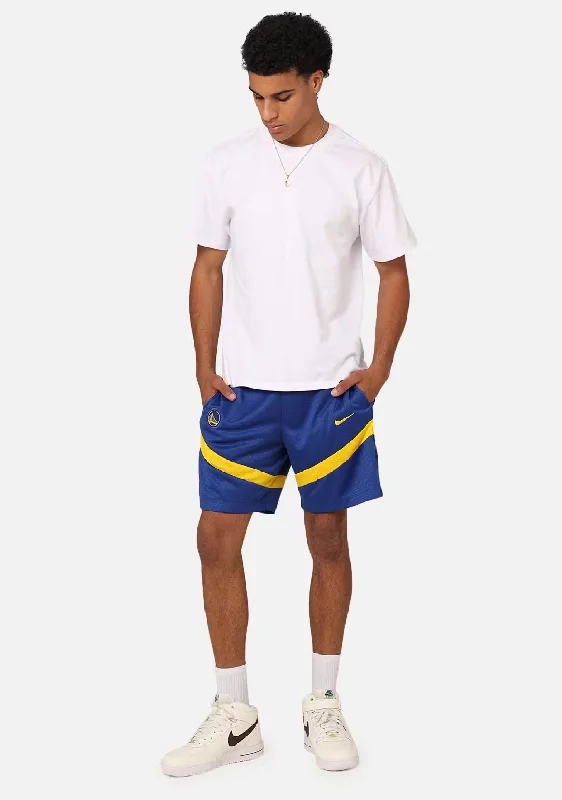 Nike Men's Golden State Warriors Icon Practice Shorts <BR> FB4020 495