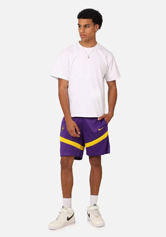 Nike Men's Los Angeles Lakers Icon Practice Shorts <BR> DZ3722 504