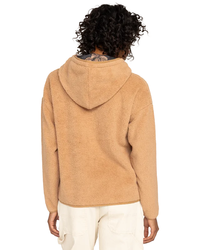 Cool Calling Hoodie in Camel