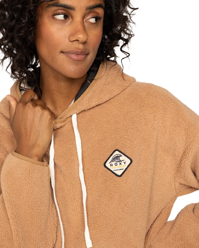 Cool Calling Hoodie in Camel